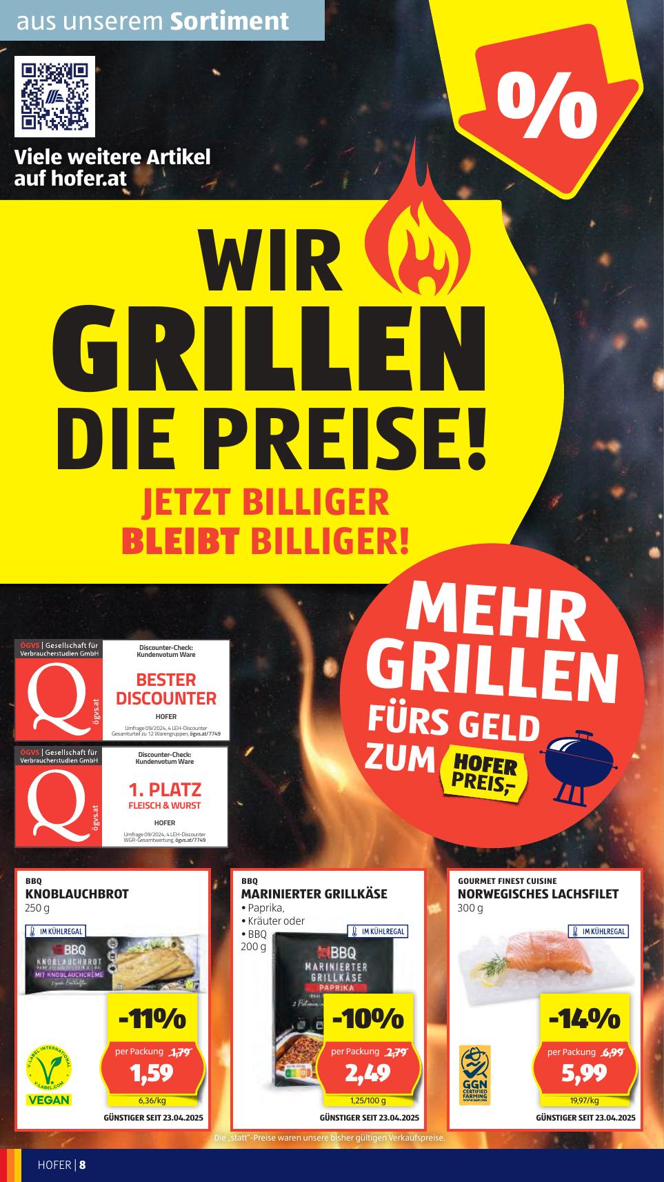 Hofer flyer page