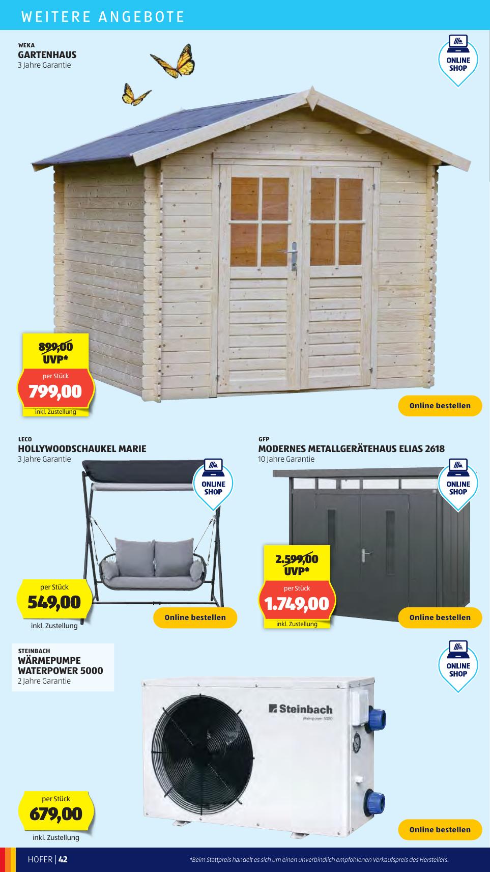 Hofer flyer page