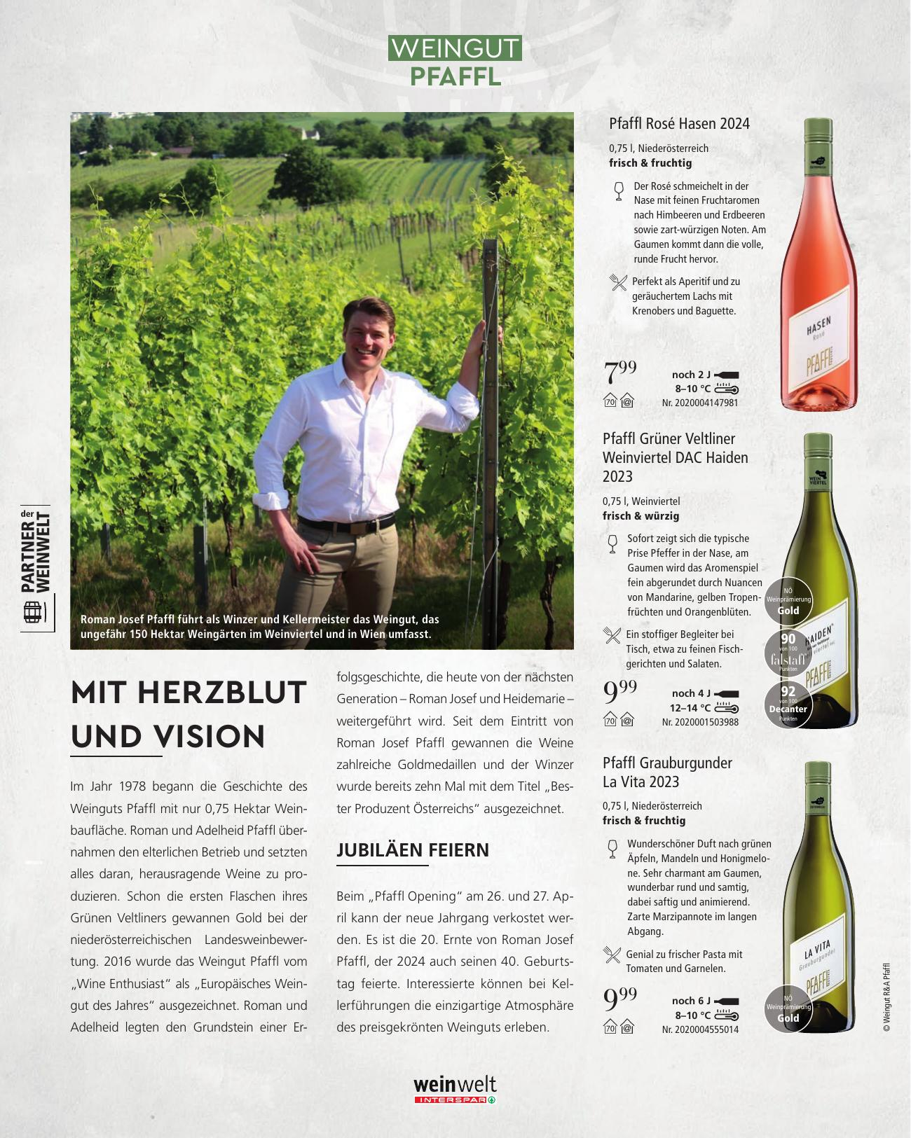 Interspar Katalog flyer page