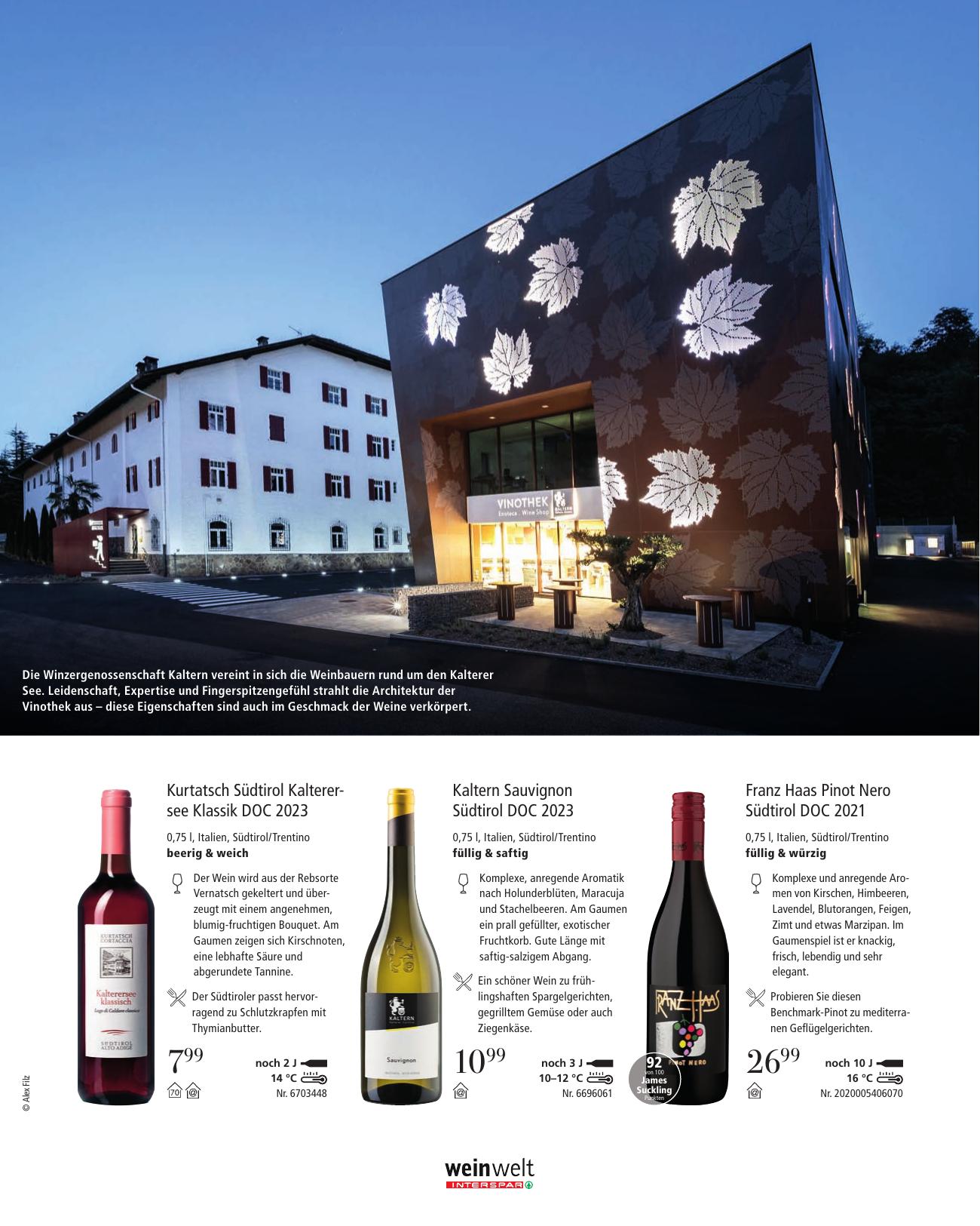 Interspar Katalog flyer page