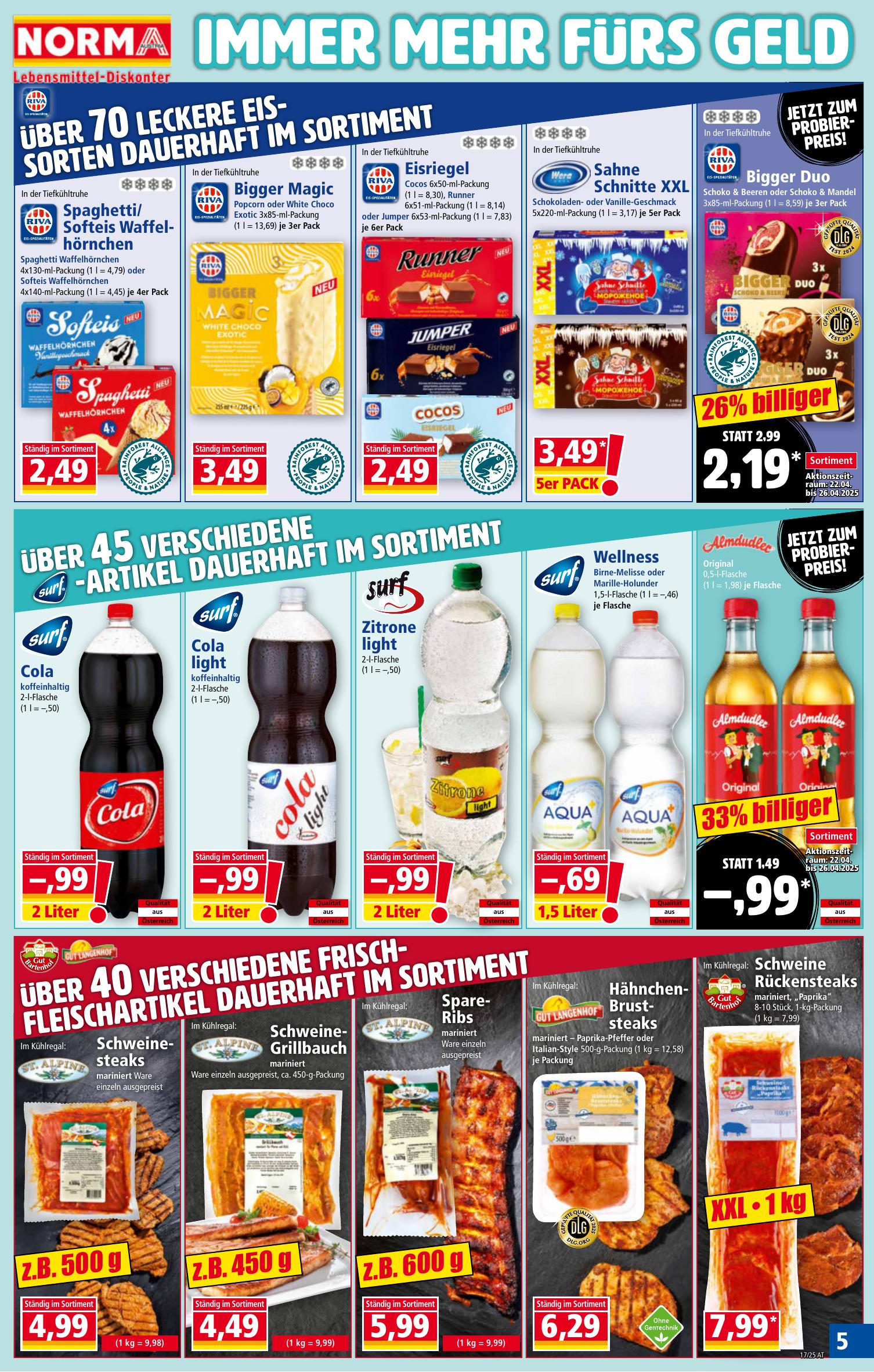 Norma flyer page